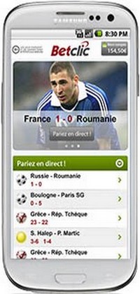 Android : application Betclic